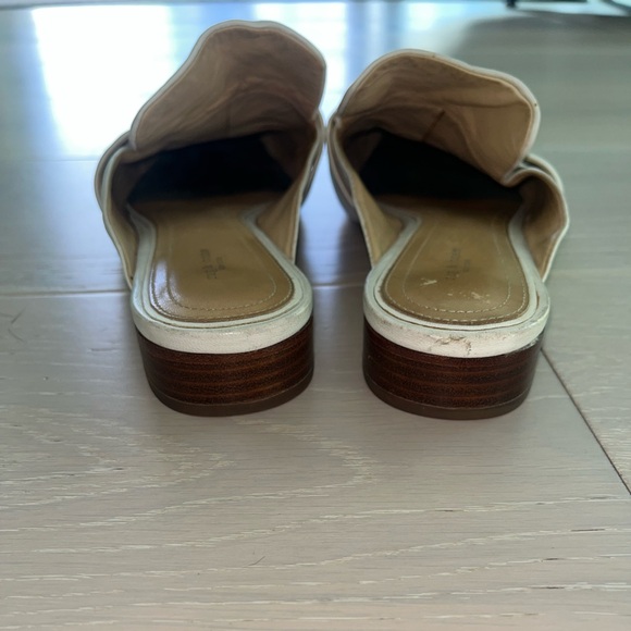 Designer Rag & Bone genuine leather slip-on loafer mules sz 39 - Picture 6 of 11